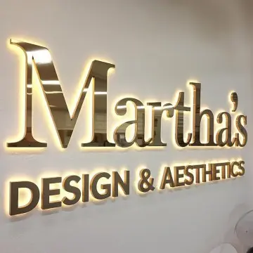 Led Acrylic Backlit Letter Sign Vintage Style
