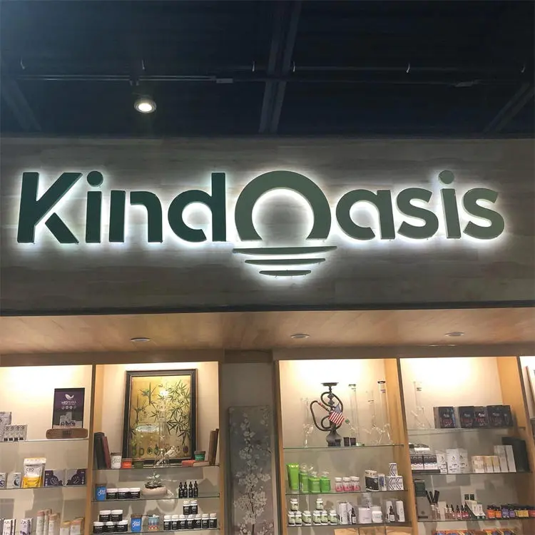 01 Large Scale Architectural Backlit Letters for Building Exterior Names