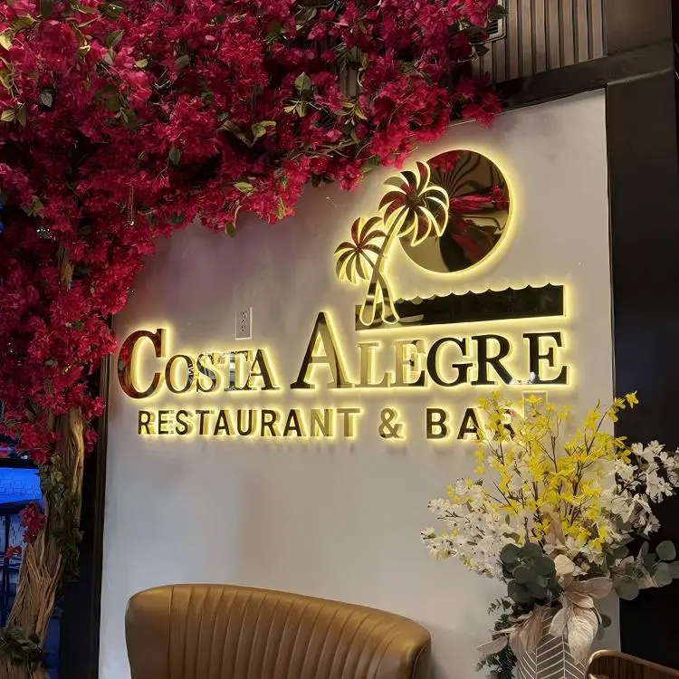 03 Premium Rose Gold Stainless Steel Backlit House Numbers for Home