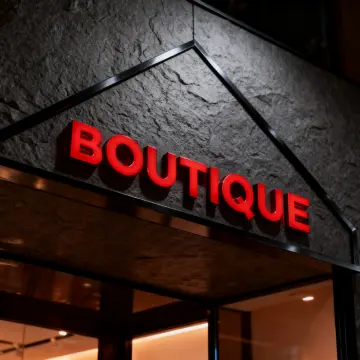 Acrylic Front Lit Signage S...