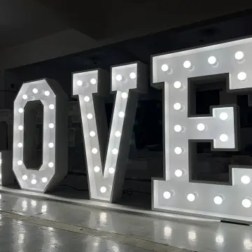 Marquee letter Illuminated Signage