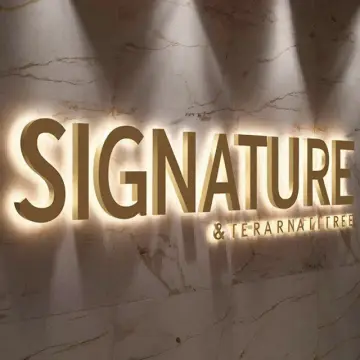 不銹鋼背光發光字訂製LED招牌