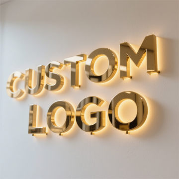 Backlit Sign Logo Led Light Luminous Letters for Advertising Display